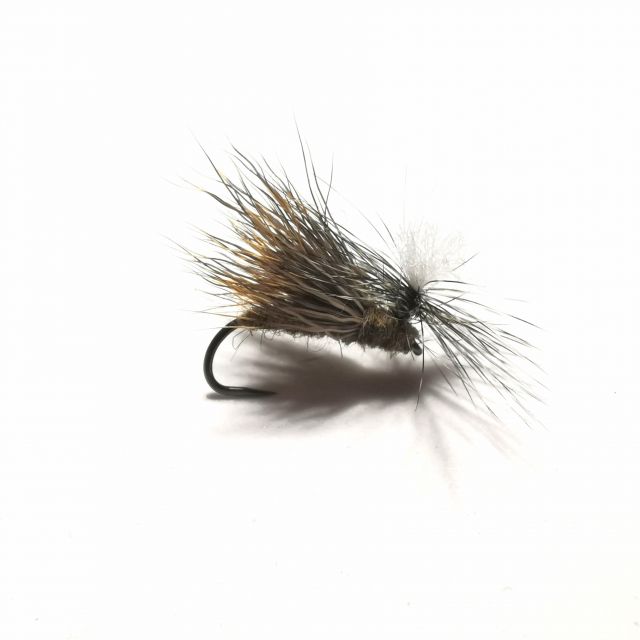Caddis Deer Hair Parashute #12